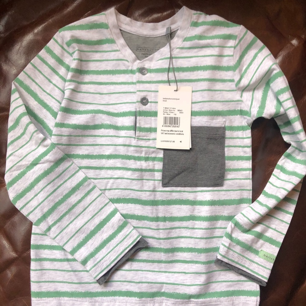 NWT Bellybutton long sleeve shirt